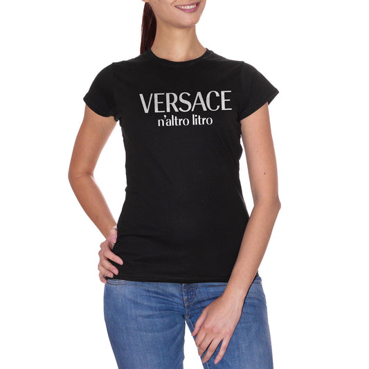 Black T-Shirt Versace N'altro Litro Frase Divertente Bevute  - Funny Choose ur color CucShop