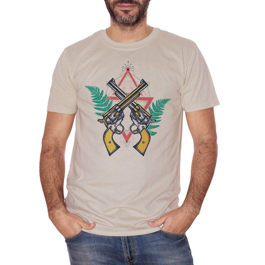 Gray T-Shirt Peace Vs War | Pace Contro Guerra | Traditional Tattoo | Tatuaggio Tradizionale | Choose Ur Color - DIVERTENTE CucShop