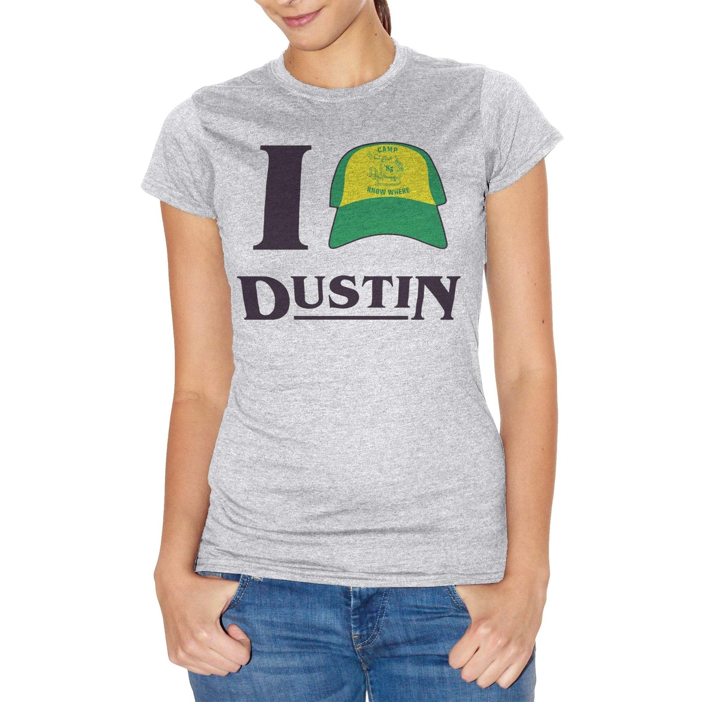Snow T-Shirt I love Dustin - Io amo Dustin - Stranger Things - FILM Choose ur color CucShop