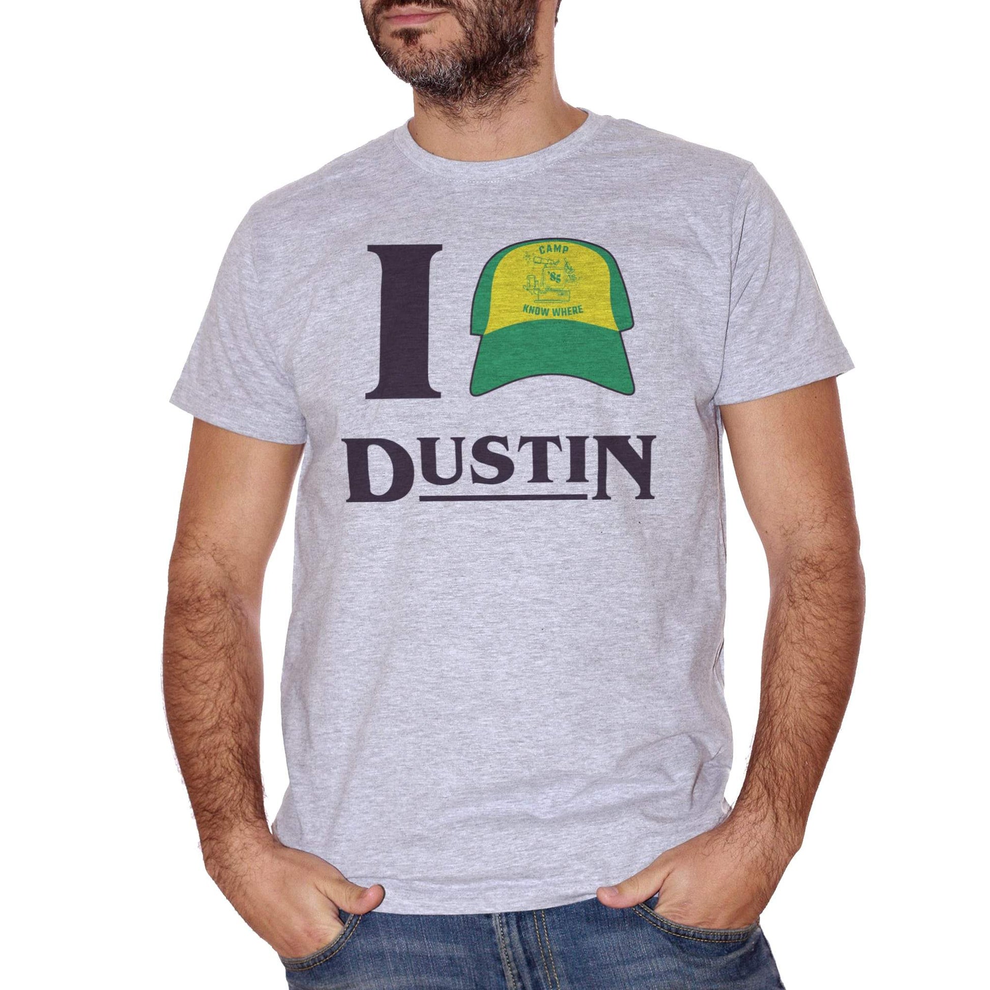 Thistle T-Shirt I love Dustin - Io amo Dustin - Stranger Things - FILM Choose ur color CucShop
