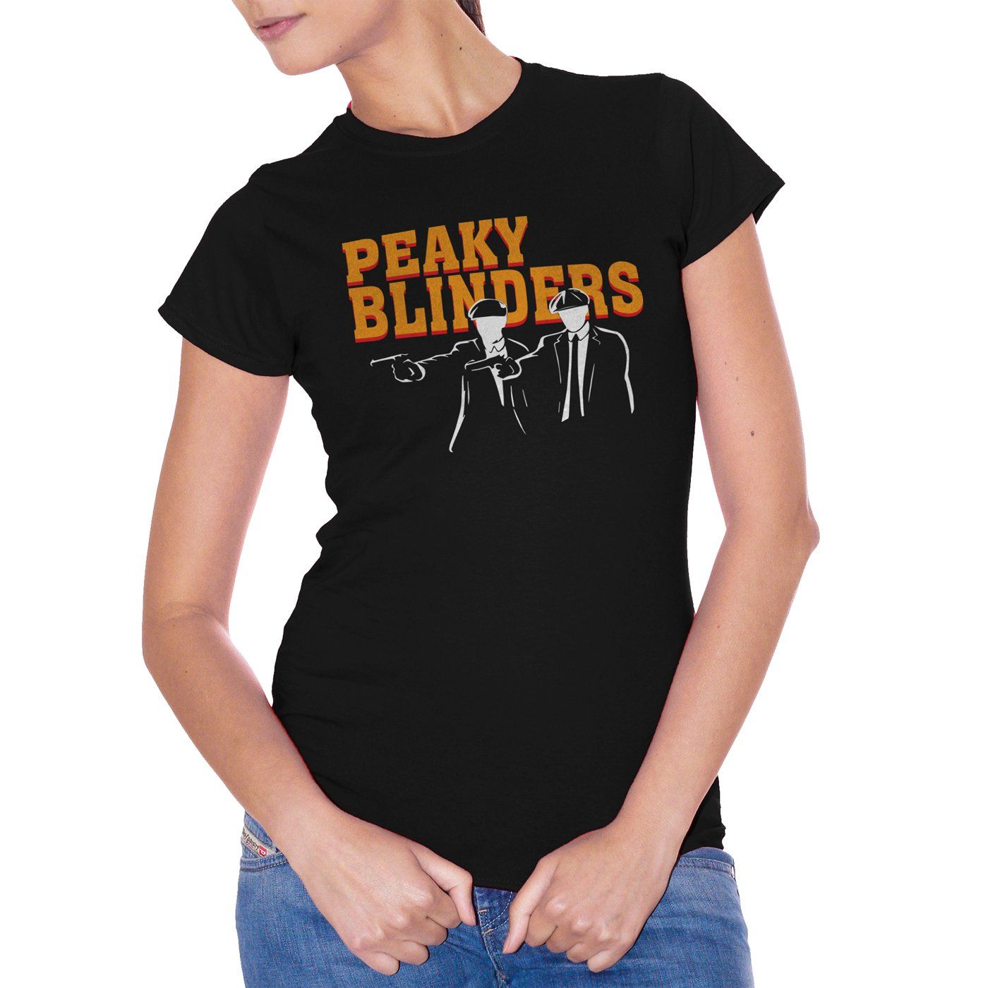 White T-Shirt Peaky Blinders Pulp Fiction - Choose ur Color CucShop