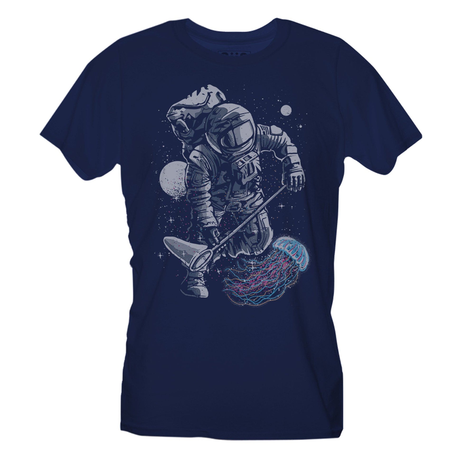 Dark Slate Gray T-Shirt Space Fishing - Jellyfish - Spazio e dell'astrologia - Choose ur Color Cuc Shop