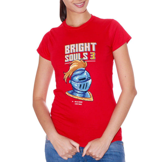 Red T-Shirt Bright Souls Videogioco - Game Choose ur color CucShop