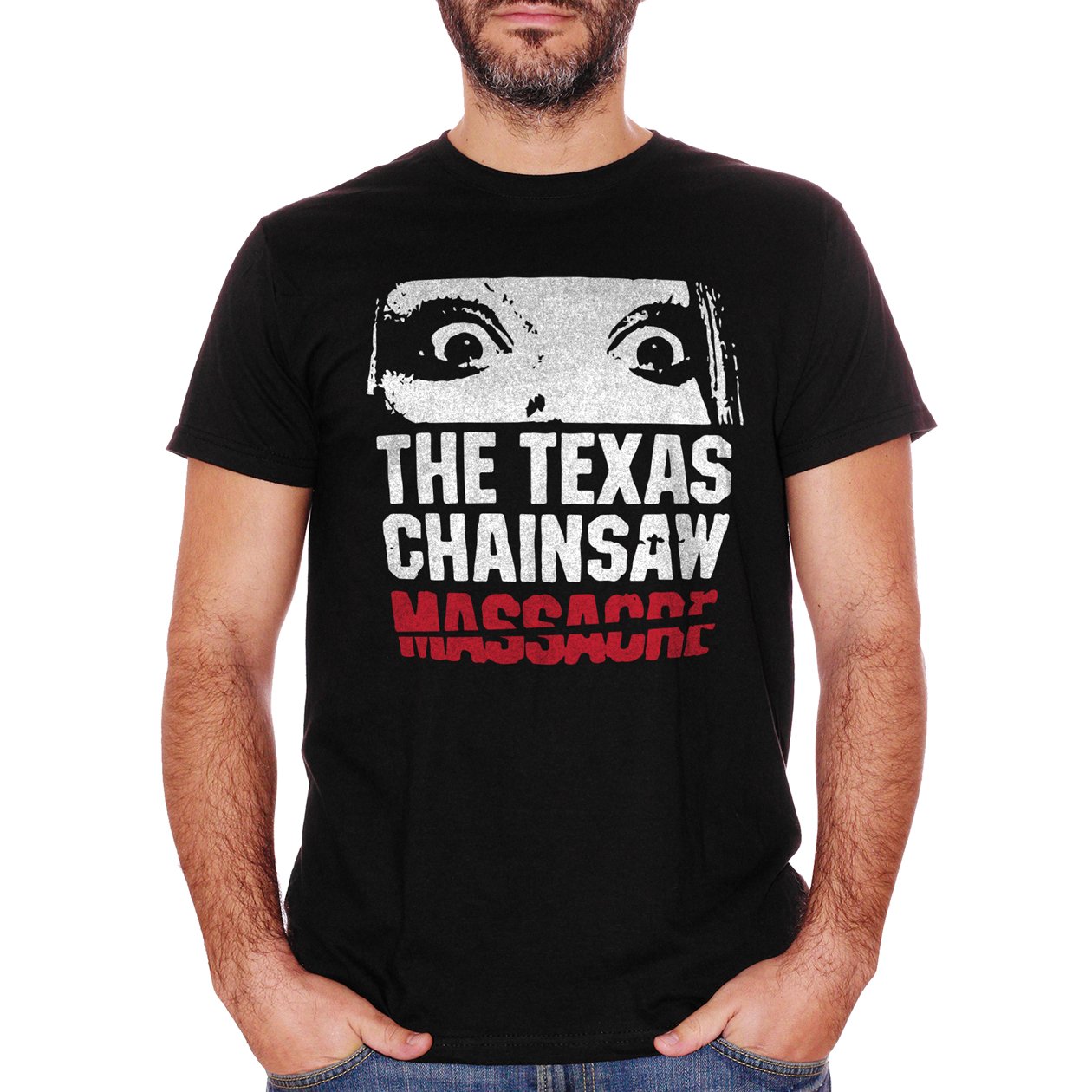 Snow T-Shirt Non aprite Quella Porta - Texas Chainsaw Massacre - Film Horror Cult Anni 70 - Movie - Choose ur Color Cuc shop