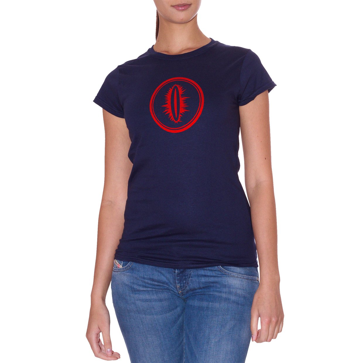 Dark Slate Gray T-Shirt Sauron - Il Grande Occhio Ti Vede - Il Signore degli Anelli Male di Mordor e degli Anelli - Choose ur Color Cuc shop