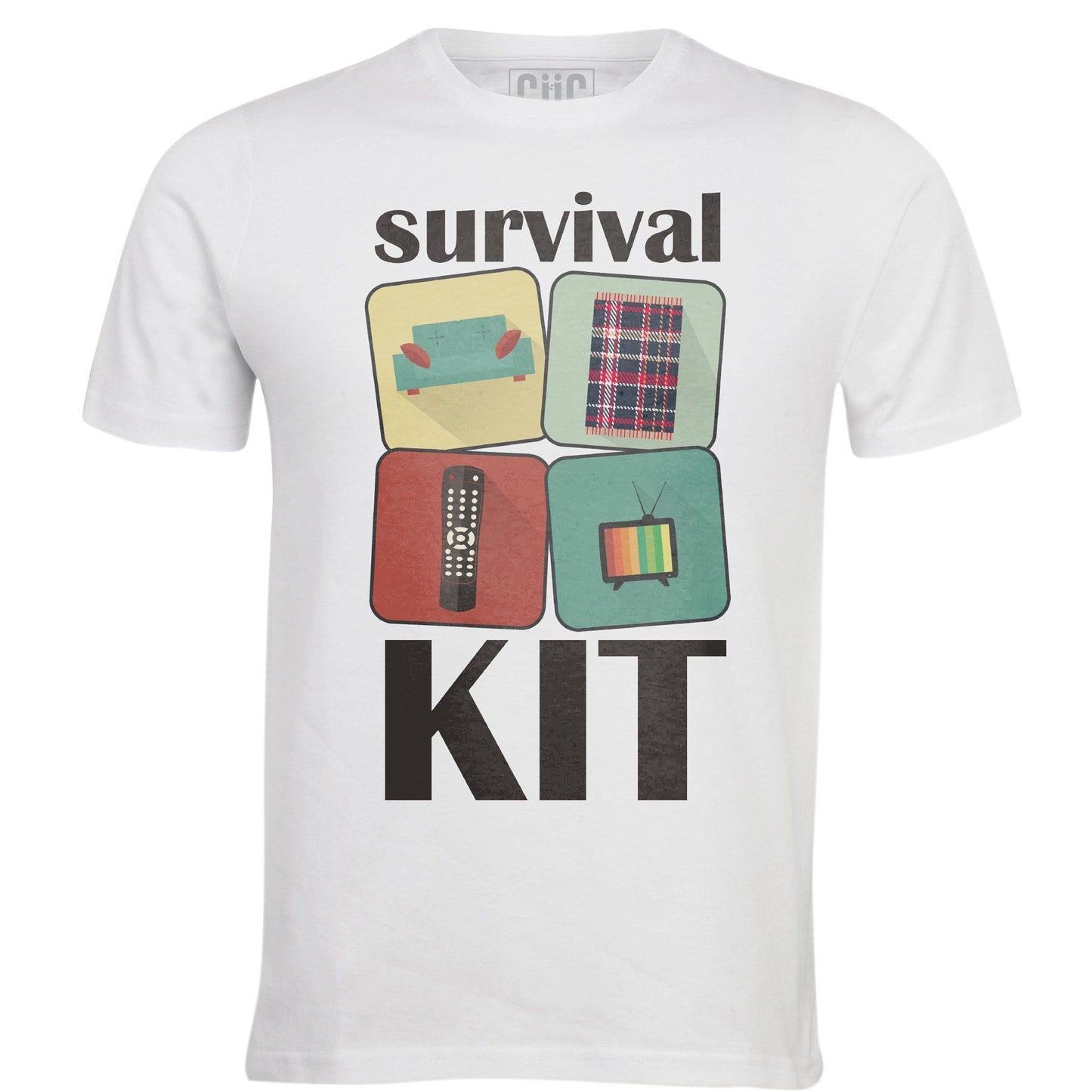 Sienna T-shirt Kit di Sopravvivenza - Io resto a casa ma con stile - Choose ur Color CucShop