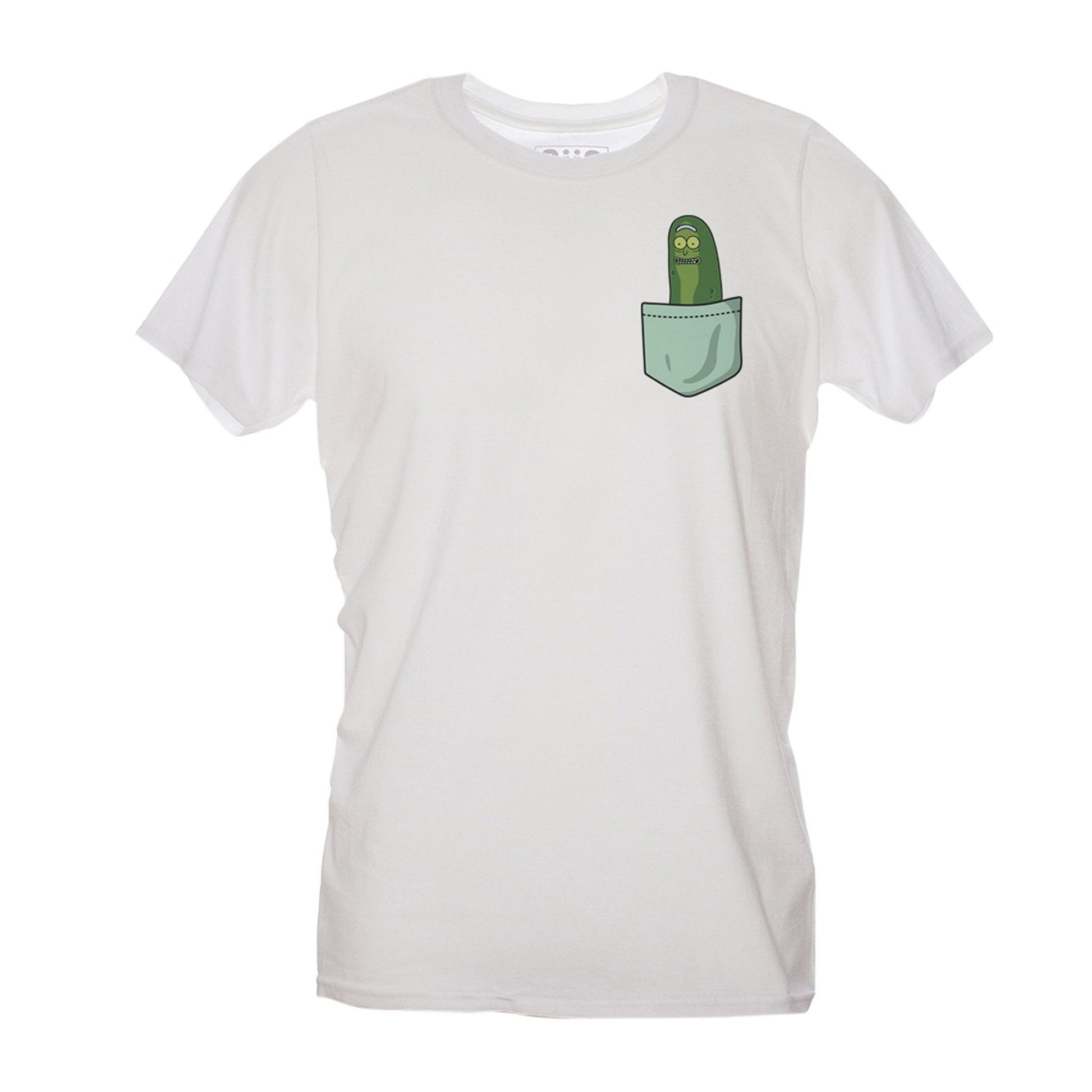 pickle rick pocket tee