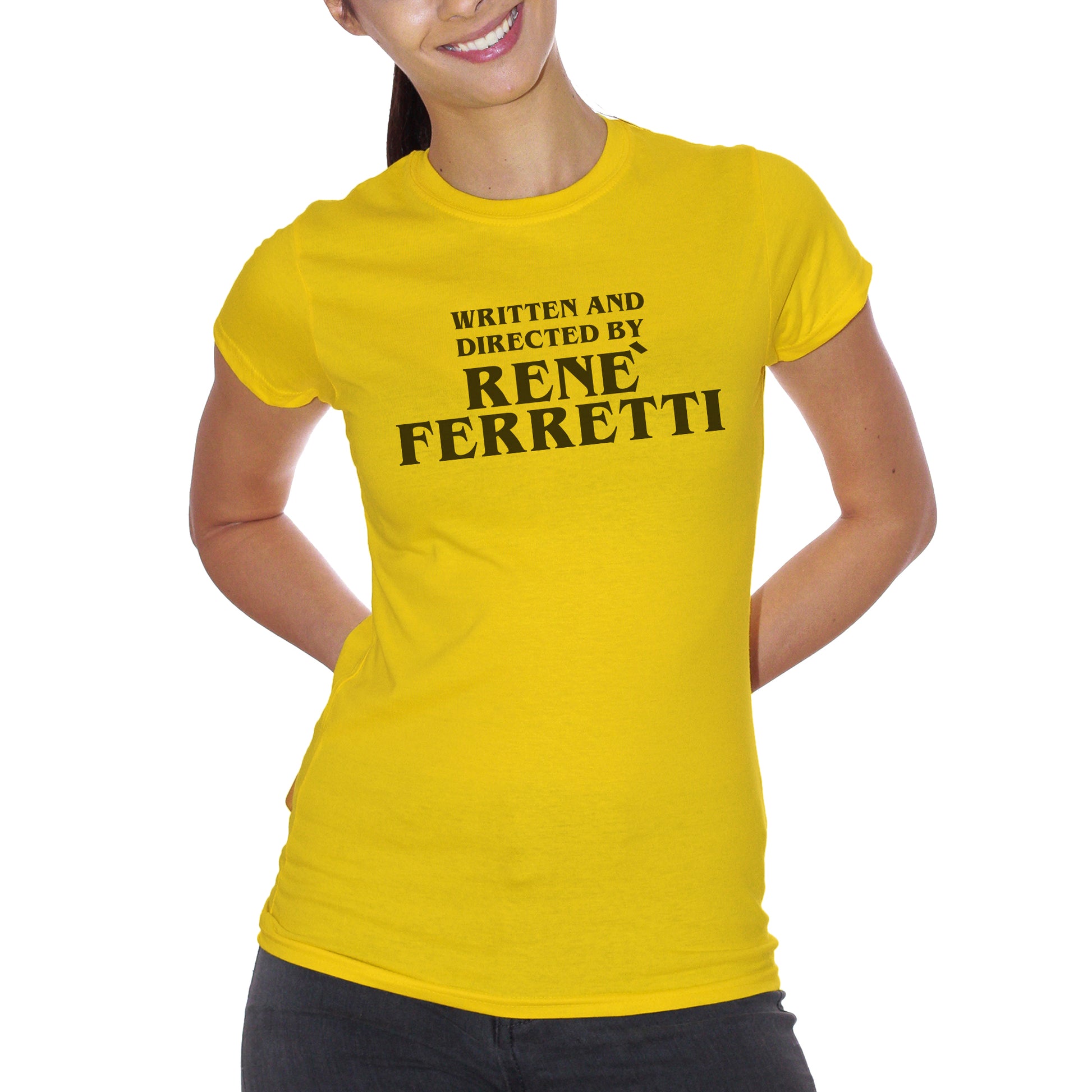 Goldenrod T-shirt Scritto e Diretto da Renè Ferretti - Boris - Choose ur Color CucShop