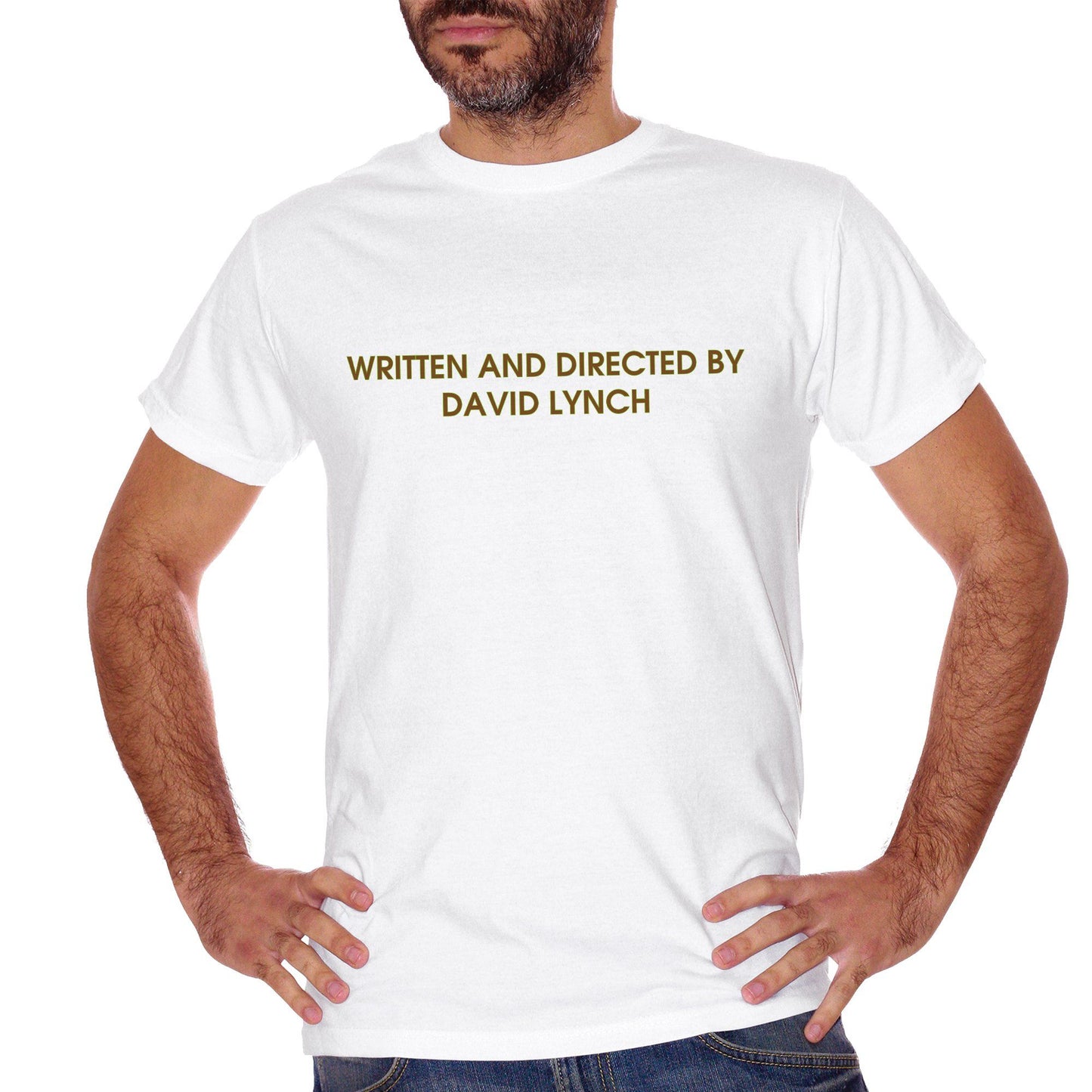 White Smoke T-Shirt Written And Directed By David Lynch Titoli di coda - Movie Choose ur color CucShop