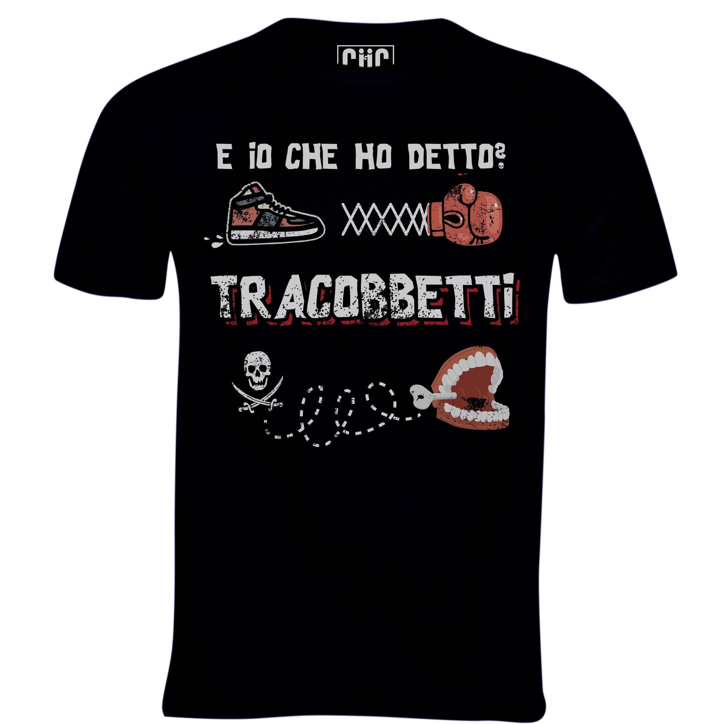 Black T-Shirt The Goonies Data Tracobetti Booty Traps Film cult anni 80 - Movie Choose ur color CucShop