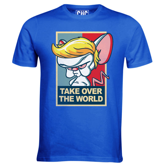 Royal Blue T-shirt Mignolo Col Prof Cartone Trump Elezioni America - Funny Choose ur Color CucShop