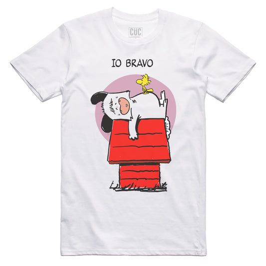 Tomato T-Shirt Spank like Snoopy - Rivisitazione simpatica del cartone animato anni 80 -  Chooseurcolor CucShop