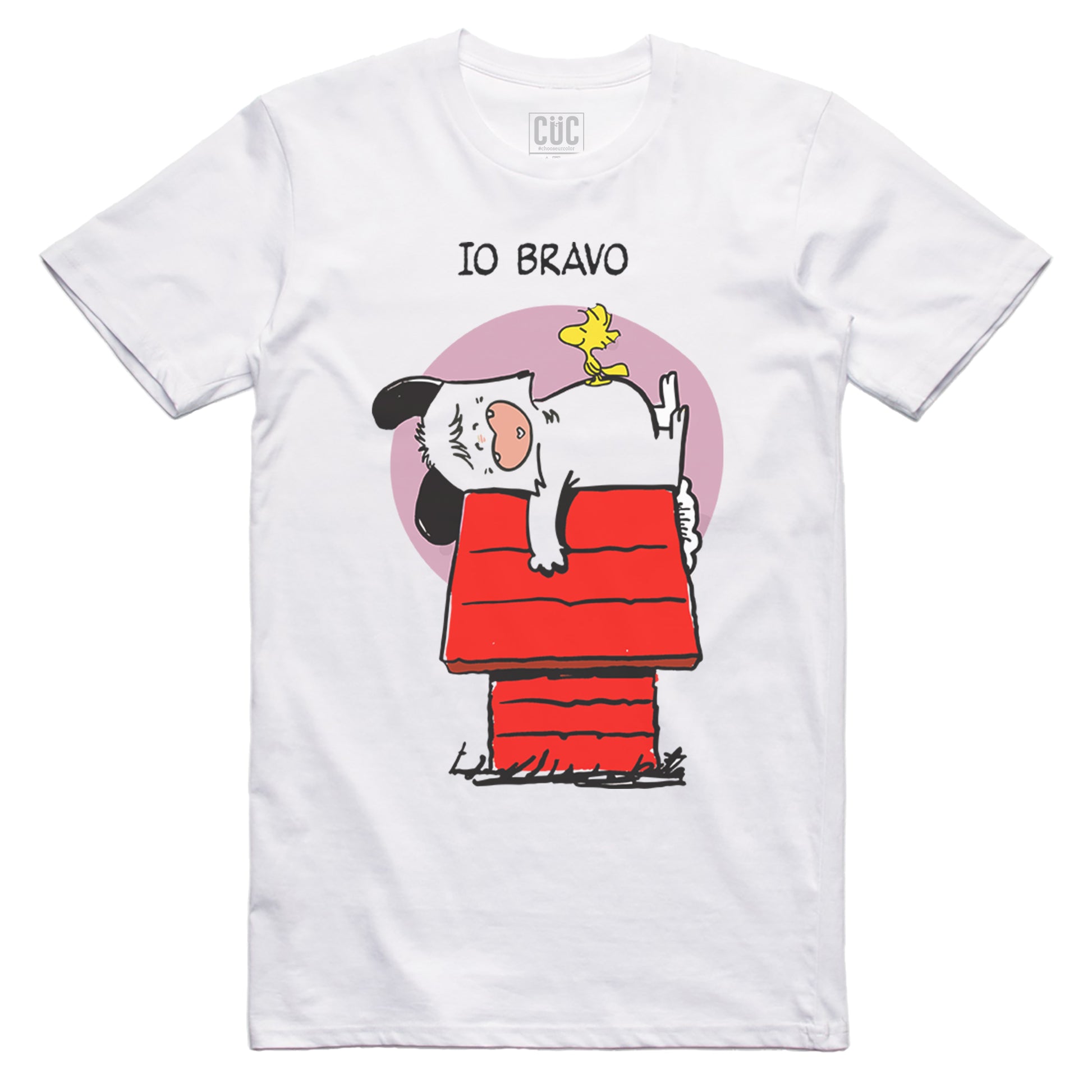 T-Shirt Spank like Snoopy Rivisitazione simpatica del cartone animato anni 80 Chooseurcolor