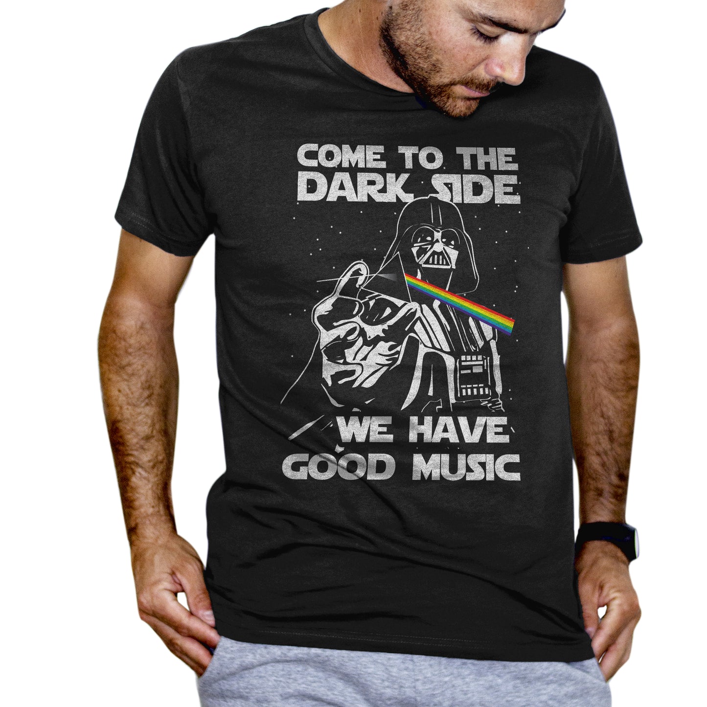 Snow T-Shirt Come to the Dark Side - Darth Vader - Film cult & Good Music -  Chooseurcolor CucShop