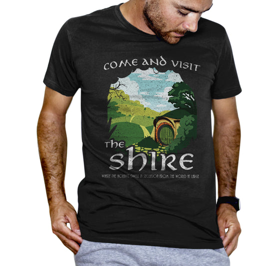 Snow T-Shirt Come and visit The Shire - il signore degli anelli - FILM Choose ur color CucShop