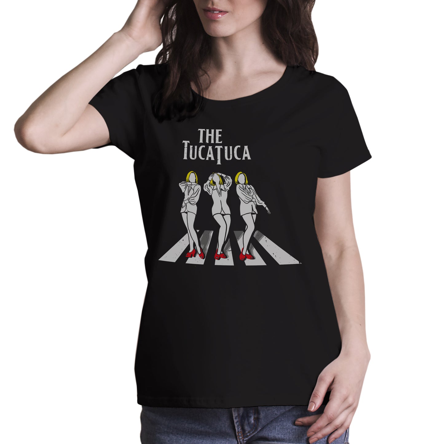 T-Shirt Divertente Tuca Tuca Like Beatles - Raffa nazionale - Trash - Music - Choose ur color - CUC chooseurcolor