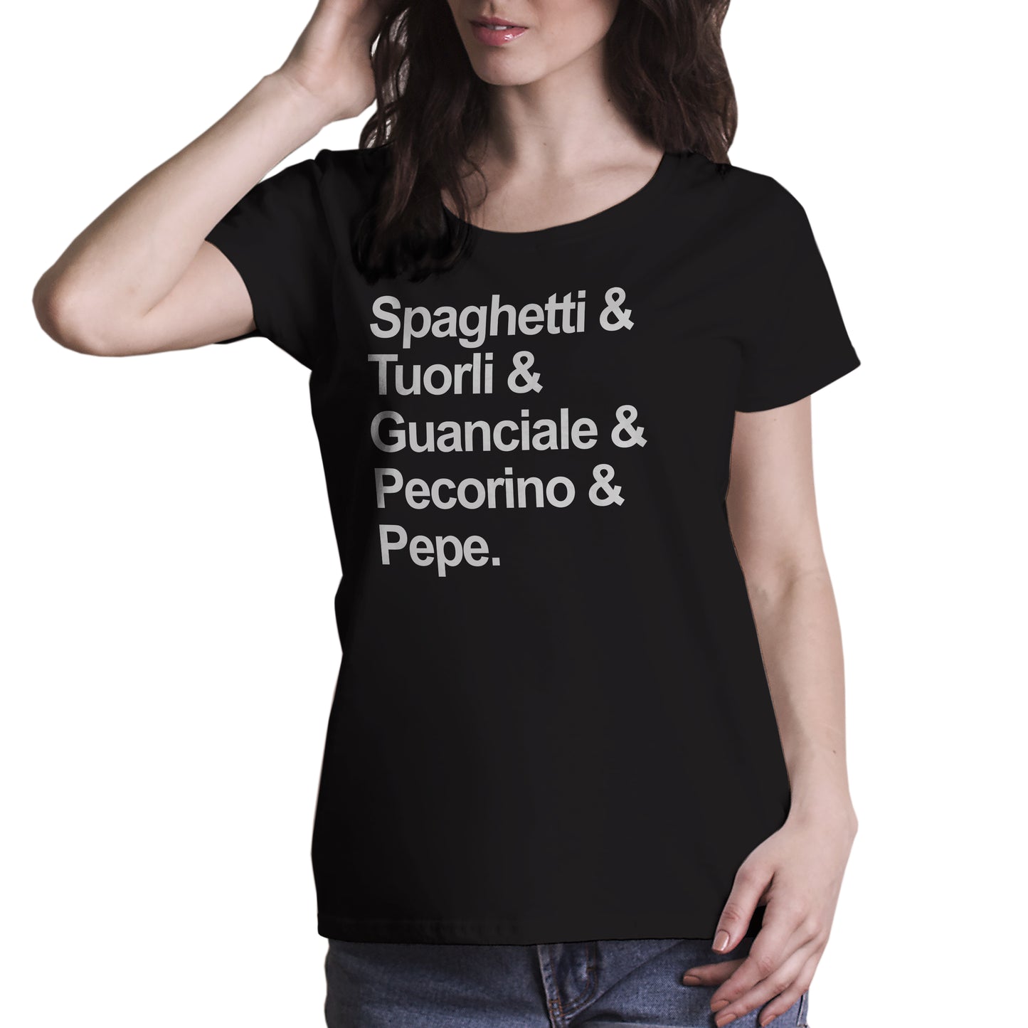 T-Shirt Carbonara - Ricetta della pasta italiana per eccellenza - MUSIC Choose ur color - CUC chooseurcolor