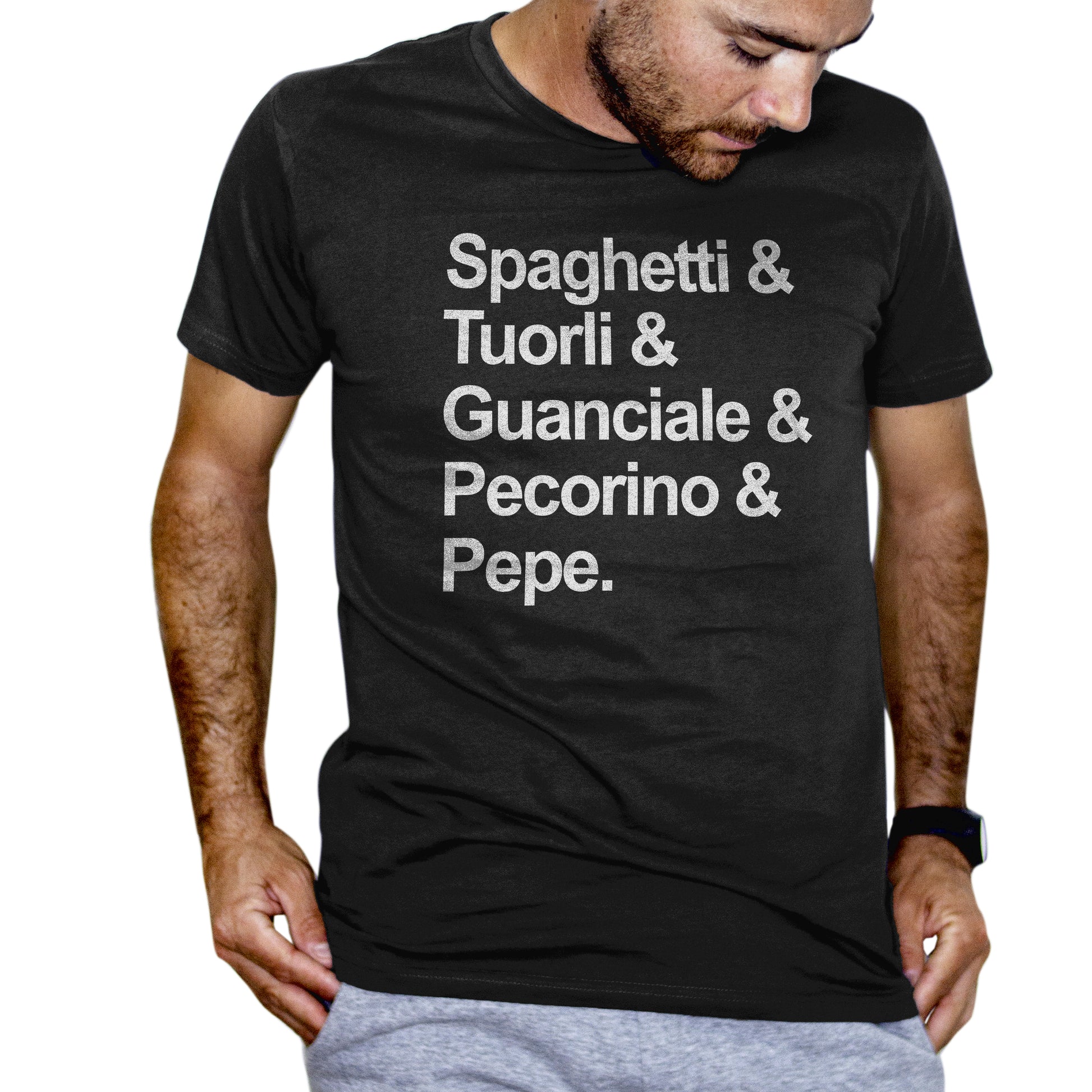 T-Shirt Carbonara - Ricetta della pasta italiana per eccellenza - MUSIC Choose ur color - CUC chooseurcolor