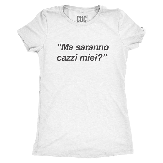 T-Shirt Saranno caxxi miei? - Elio e Frank - Lol Divertente - #chooseurcolor - CUC chooseurcolor