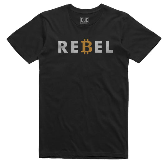 CUC T-Shirt Rebel - Maglia bitcoin criptovalute - nft #chooseurcolor - CUC chooseurcolor
