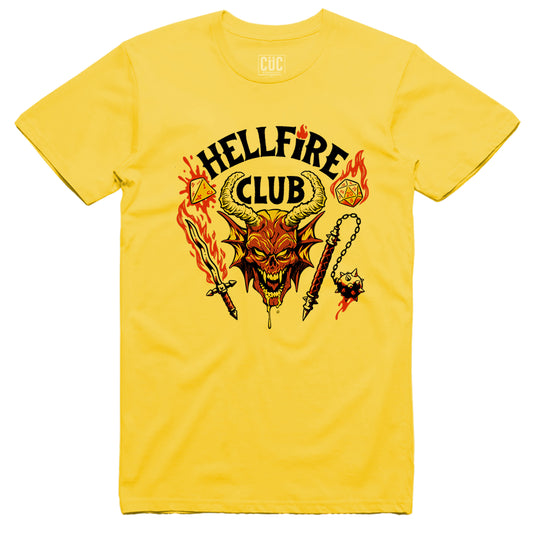 CUC T-Shirt HellFire Club Vecna style  - Stranger - #chooseurcolor - CUC chooseurcolor