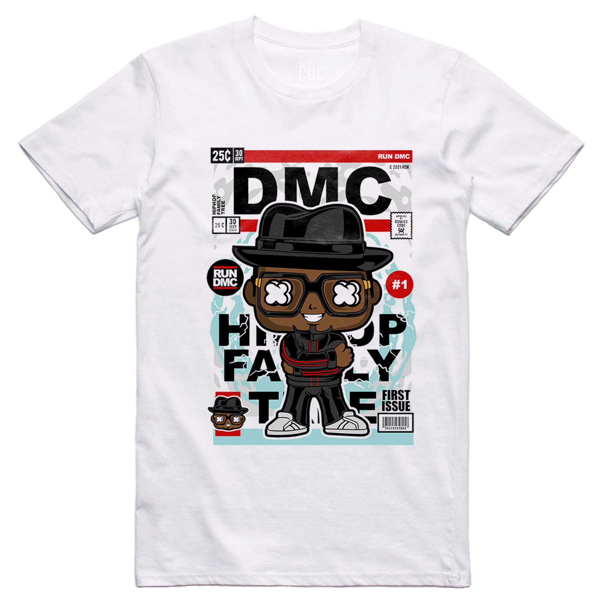 CUC T-Shirt Music Pop Style - DMC - #chooseurcolor - CUC chooseurcolor