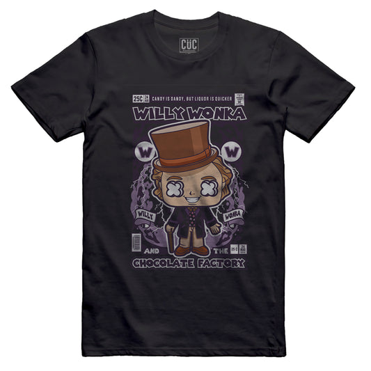 CUC T-Shirt Movie Pop Style - Chocolate Factory- #chooseurcolor - CUC chooseurcolor