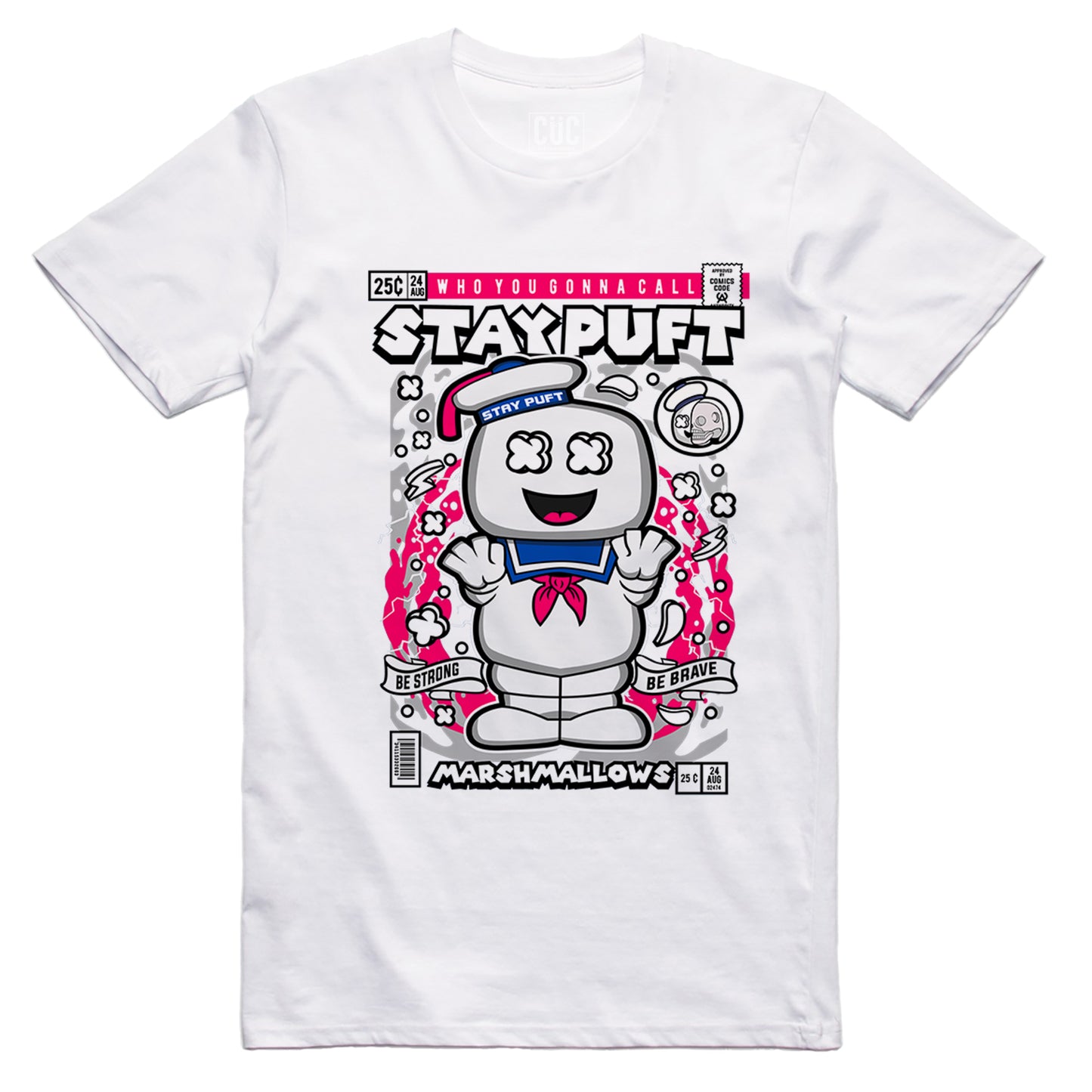 CUC T-Shirt Movie Pop Style - Stay Puft Cartoon style- #chooseurcolor - CUC chooseurcolor