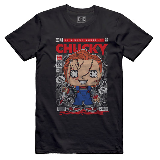 CUC T-Shirt Movie Pop Style - Chucky bambola - #chooseurcolor - CUC chooseurcolor