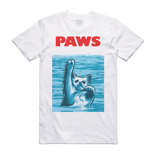 CUC T-Shirt Paws - Cat lovers - #chooseurcolor - CUC chooseurcolor