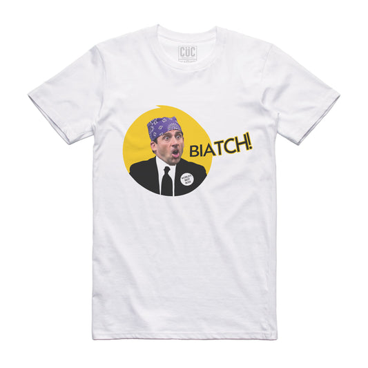 CUC T-Shirt BIATCH! cult serie tv commedy Mike Prison Office - #chooseurcolor - CUC chooseurcolor