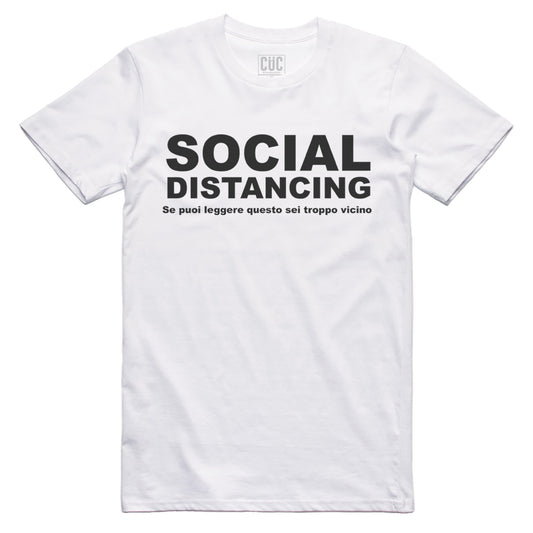 Lavender T-Shirt Social Distancing - se leggi questo sei troppo vicino - divertente - #ChooseurColor CucShop