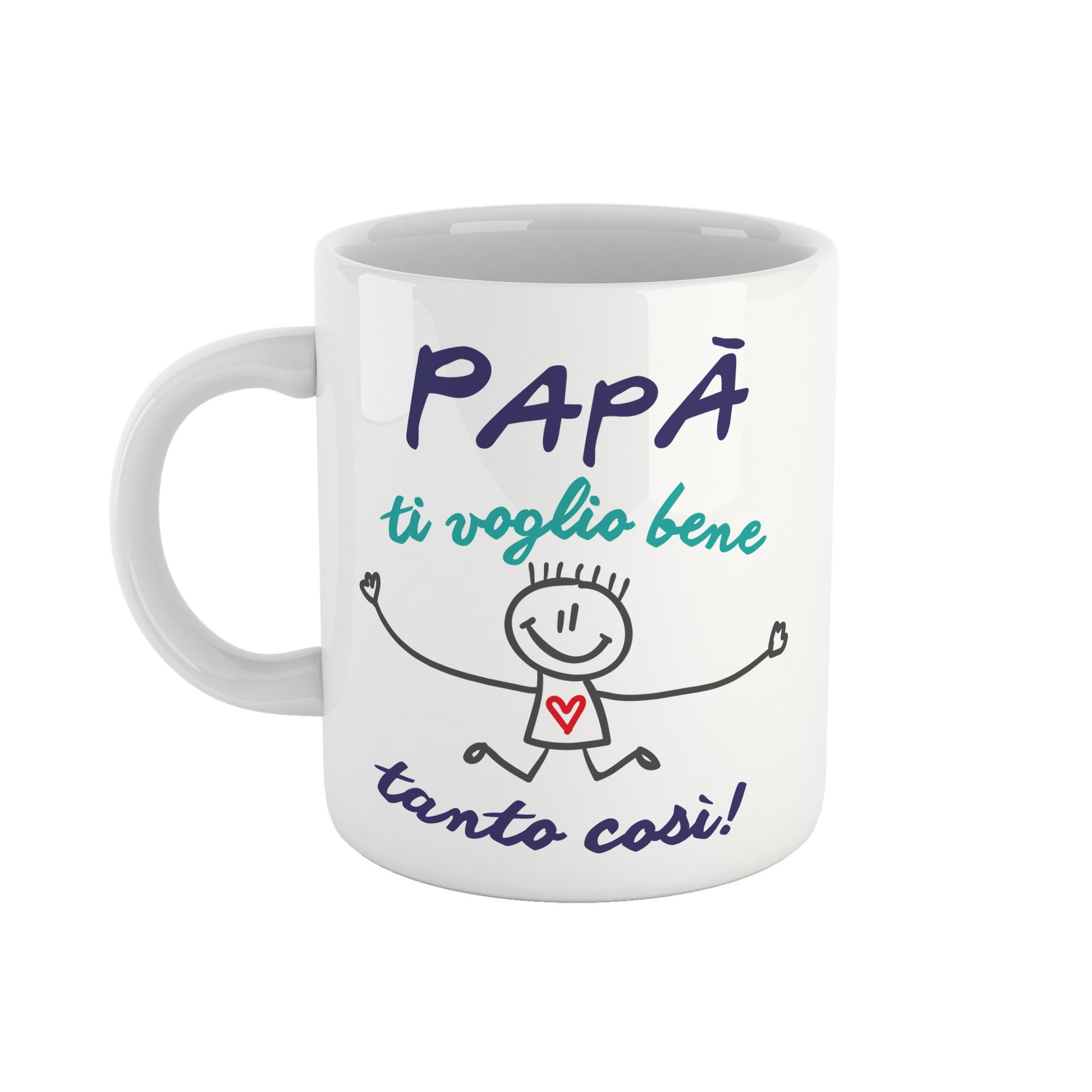 Lavender Tazza Festa del papà - Mug father's Day - Ti voglio bene papà - Choose ur Color Cuc shop