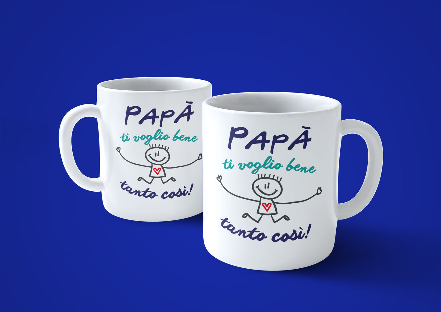 Lavender Tazza Festa del papà - Mug father's Day - Ti voglio bene papà - Choose ur Color Cuc shop