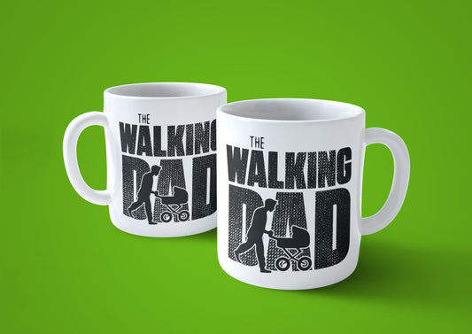 Dark Slate Gray Tazza Festa del papà - Mug father's Day - The Walking Dad - Choose ur Color Cuc shop