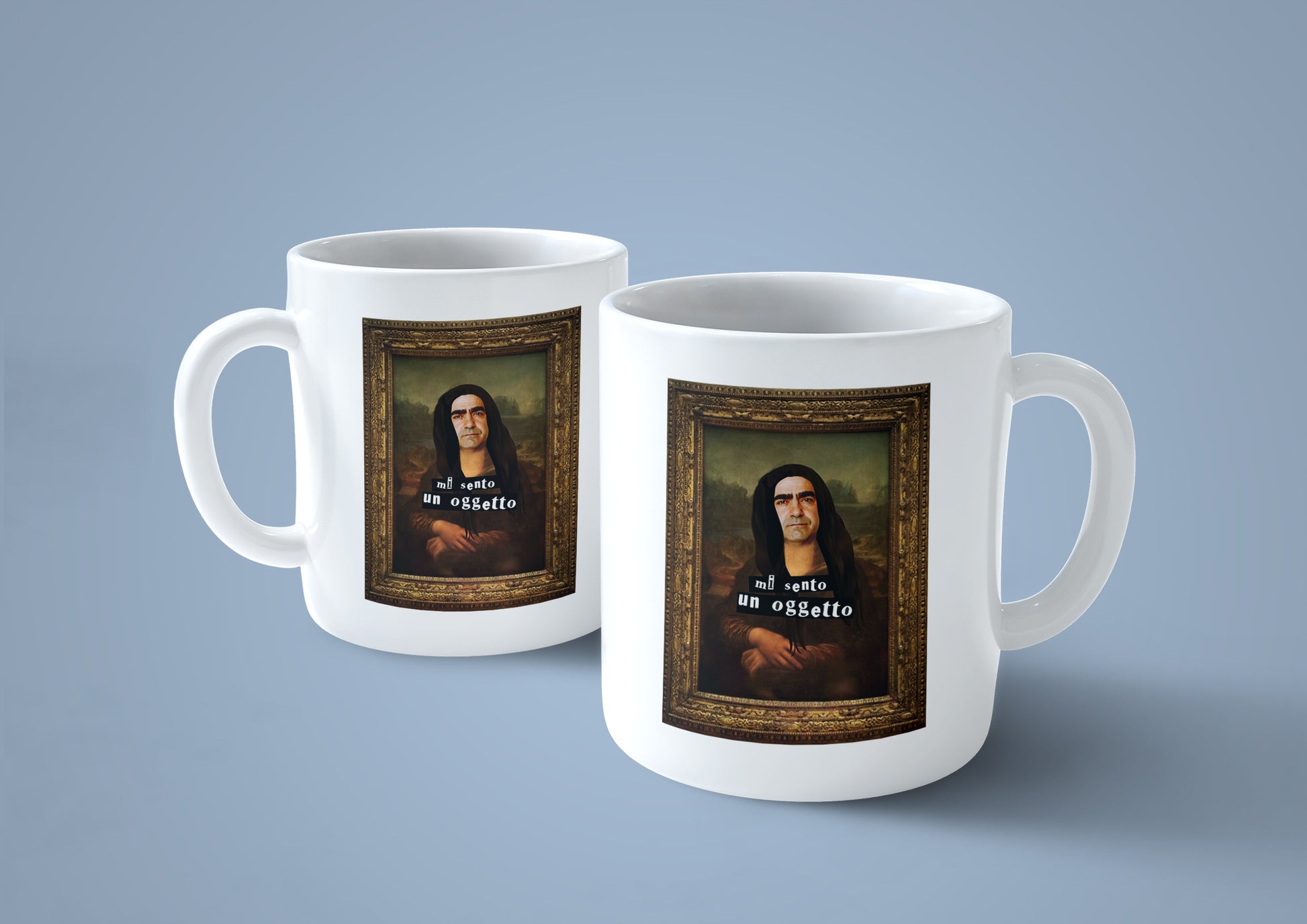 CUC Tazza Mi Sento un Oggetto - Lol Mug divertente su Elio Gioconda - #chooseurcolor - CUC chooseurcolor