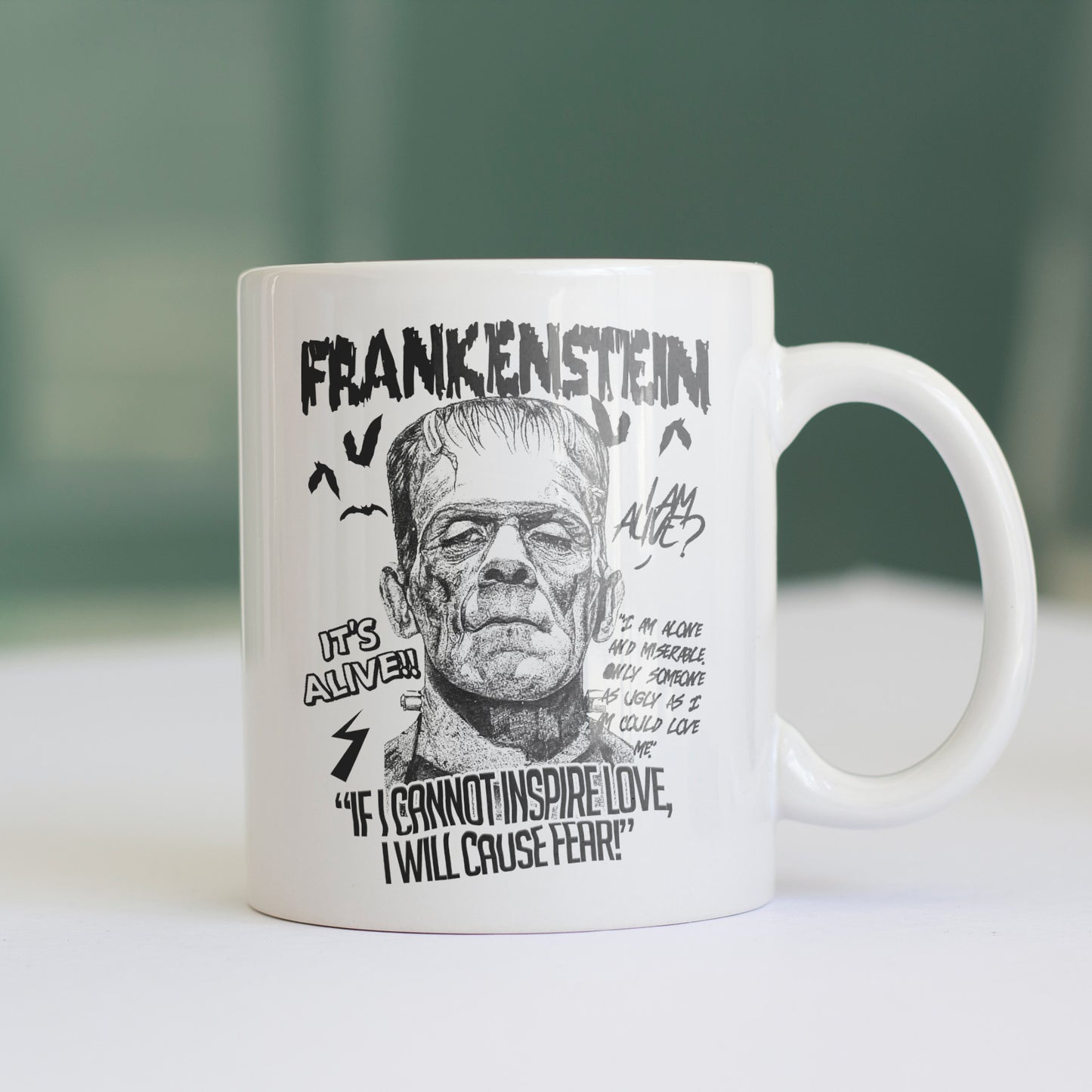 CUC Tazza FRANK - Frankenstein Mary Shelley -  #chooseurcolor - CUC chooseurcolor